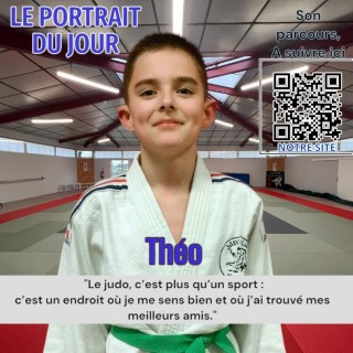 Image de l'actu 'Portrait de Théo - 12 ans,  Un judoka courageux et persévérant  !'