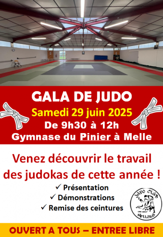Image de l'actu 'GALA DE JUDO – 29 JUIN À MELLE'