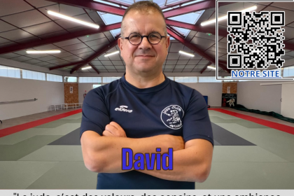 Portrait de David – L’énergie discrète du Judo Club Mellois
