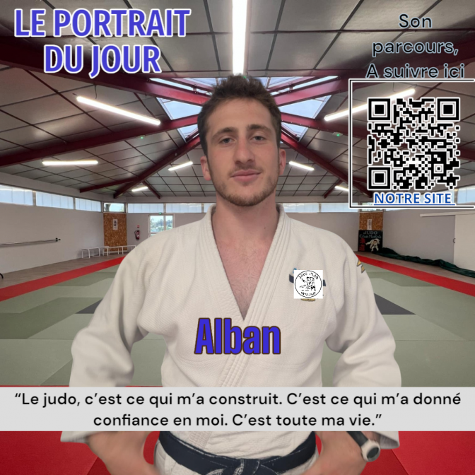 Image de l'actu 'Portrait d’Alban – Le cœur battant du Judo Club Mellois'