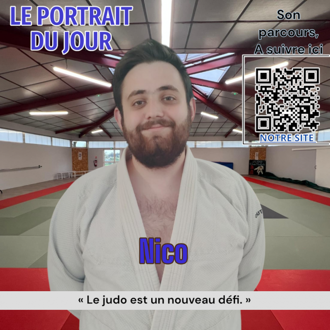 Image de l'actu 'Portrait de Nicolas – Du feu au tatami'