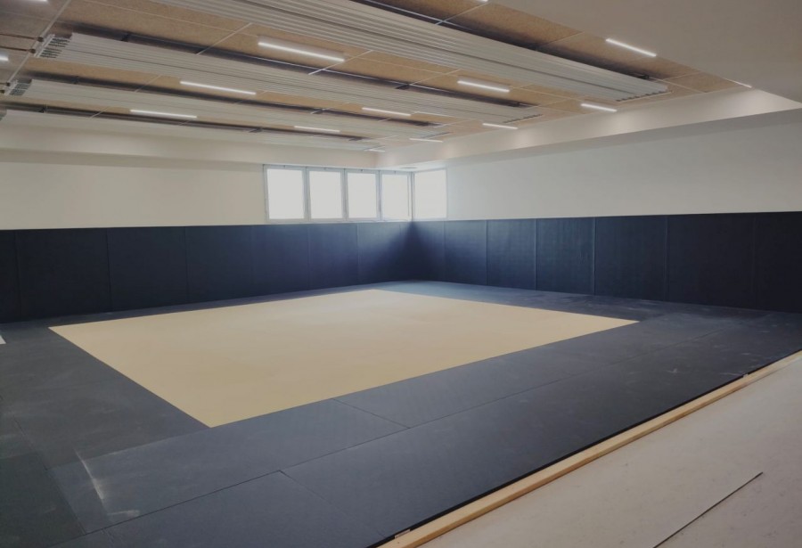 Le nouveau dojo à Brioux-sur-Boutonne est prêt !