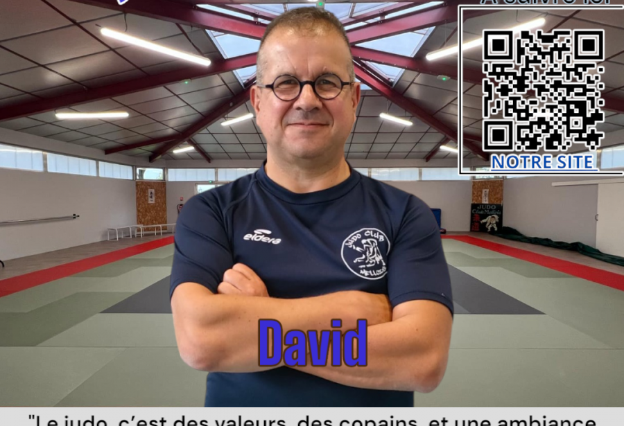 Portrait de David – L’énergie discrète du Judo Club Mellois