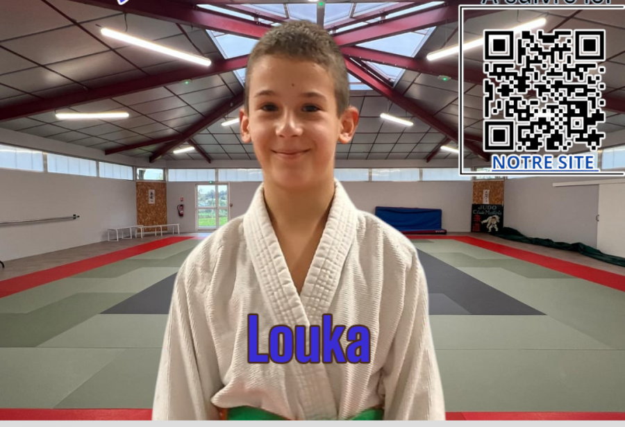 Portrait de Louka 11 ans - Judoka au Judo Club Mellois