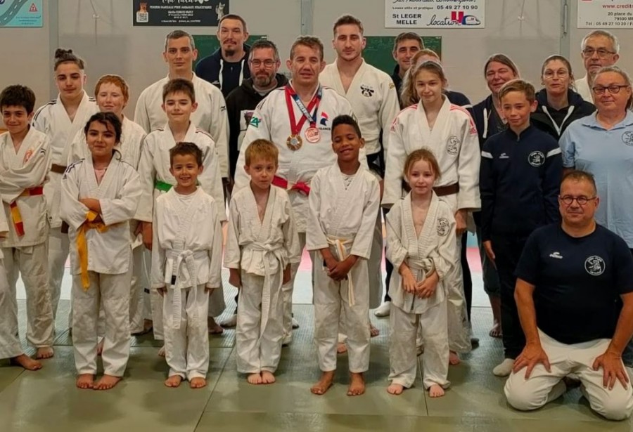 Un moment inoubliable au Judo Club Mellois !