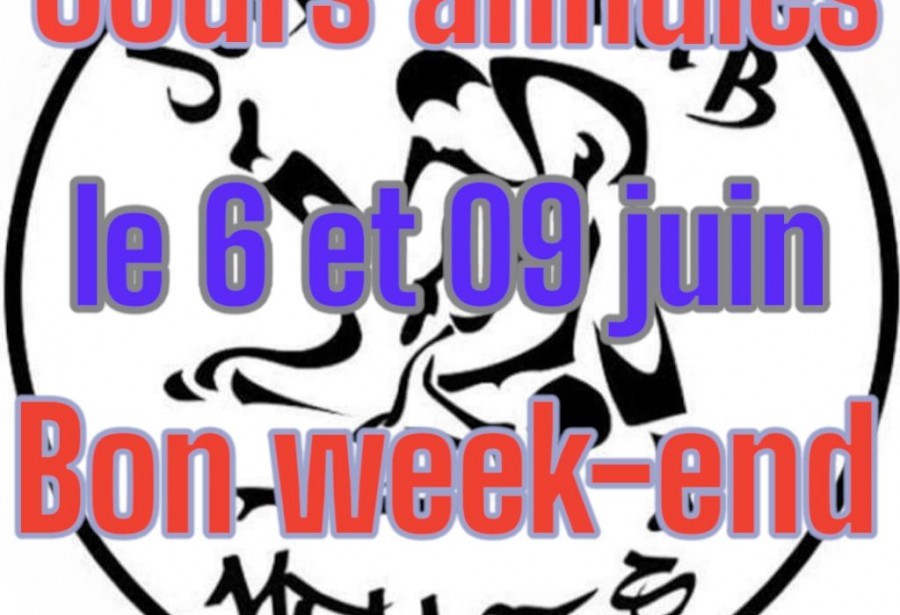 JUDOKAS EN PAUSE LE 06 et 09 JUIN